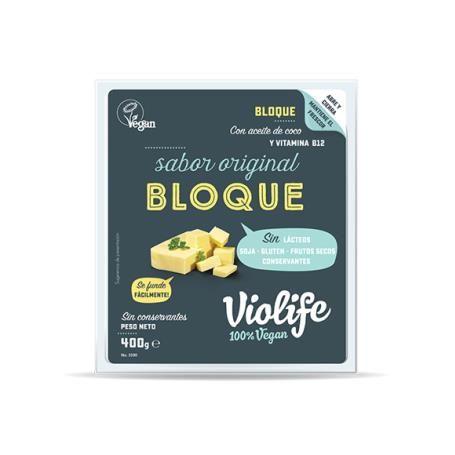 BLOQUE VEGANO SABOR QUESO ORIGINAL 400GR 