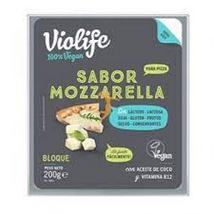 BLOQUE VEGANO PARA PIZZA SABOR MOZZARELLA 200GR 