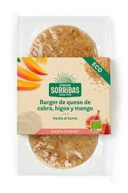 BURGUER QUESO CABRA E HIGOS 160G