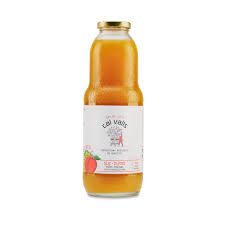 ZUMO MELOCOTON UVA ECO 1L
