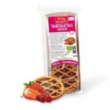 TARTALETA ESPELTA/FRESA FRAMBUE