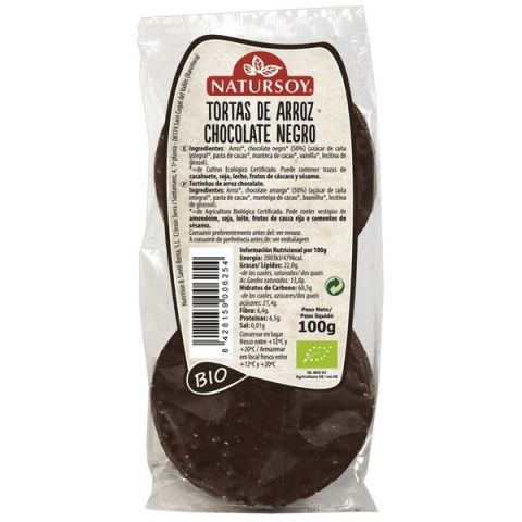 TORTAS ARROZ CHOCOLATE NEGRO 