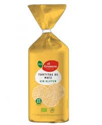 TORTITAS DE MAZIN S/GLUTEN BIO 130G