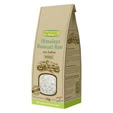 ARROZ BASMATI BLANCO 1KG RAPUNZEL