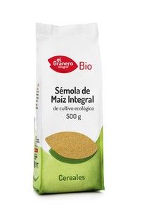 SEMOLA DE MAIZ INTEGRAL 500G