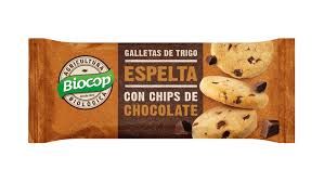 GALLETA TRIGO ESPELTA CHOCO BIOCOP 32G