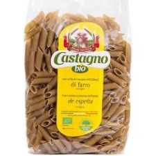 MACARRONES ESPELTA INTEGRAL CASTAGNO 12*  500GR