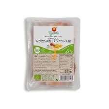 RAVIOLIS MOZZARELLA S/LACTOSA Y TOMATE 250G