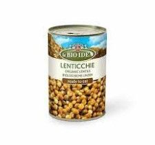 LENTEJAS COCIDAS LATA  BIOIDEA 400G