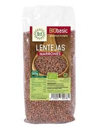 LENTEJAS MARRONES BIO 500G