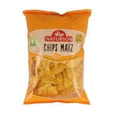 CHIPS DE MAÍZ 125GR NATURSOY