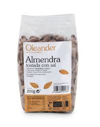 ALMENDRA TOSTADA SALADA 200G OLEANDER