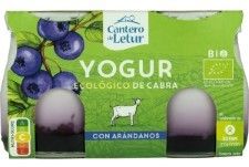 YOGUR CABRA ARANDANOS 2X125G