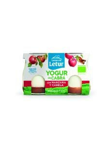 YOGUR CABRA MANZANA/CANELA 2X125G
