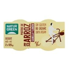 POSTRE ARROZ CANELA LIMON 2X125G