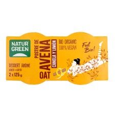 POSTRE AVENA CANELA 2X125G