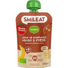 POUCH LECHE ALM/CACAO/FRESA 100GR 