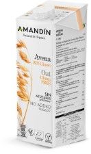 AMANDIN BEBIDA AVENA S/GLUTEN 1L 