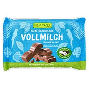 CHOCOLATE CRISTALINO C/LECHE 100G RAPUNZEL