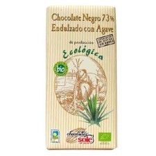 CHOCOLATE SOLE NEGRO 73% SIROPE  AGAVE 100G