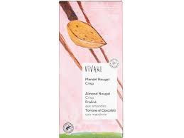 CHOCO. VEGANO PRALINE/ALMENDRA 80G VIVANI
