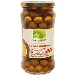 ACEITUNA ARBEQUINA NATURAL 350G CAMPOMAR