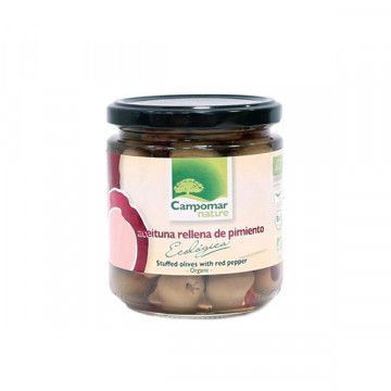 ACEITUNAS RELENAS DE PIMIENTO 350GR CAMPOMAR