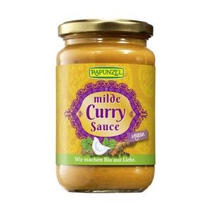 SALSA DE CURRY SUAVE 350ML.