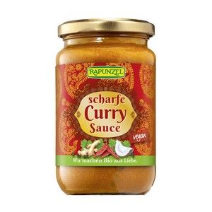 SALSA DE CURRY PICANTE 350ML.