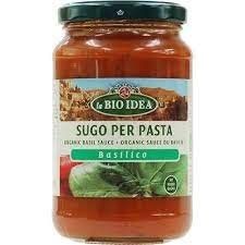 SALSA PASTA ALBAHACA 340GR BIOIDEA
