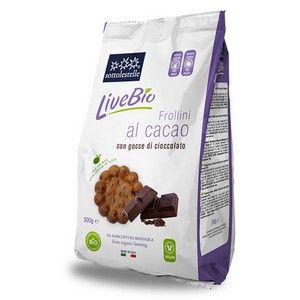 FROLLINI AL CACAO CON VIRUTAS DE CHOCOLATE