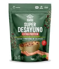 SUPERDESAYUNO CACAO Y PROTEÍNA DE CALABAZA 24G 
