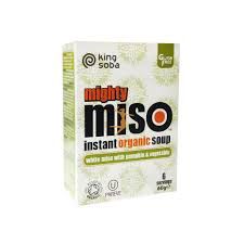 SOPA MISO CALABAZA VERDURAS X6 S/GLUTEN