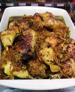 MUSLOS  DE POLLO A LA NARANJA