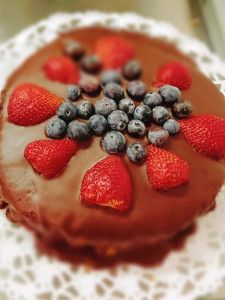 TARTA DE ZANAHORIA CON CREMA