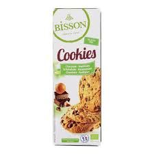 GALLETA COOKIES CHOCOLATE AVELLANAS BISSON 175G